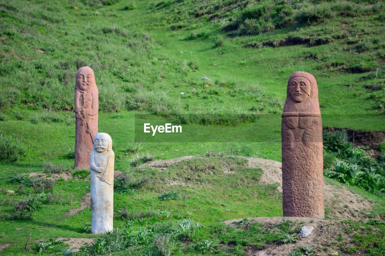 The mysterious prehistoric grassland stone statues in xinjiang