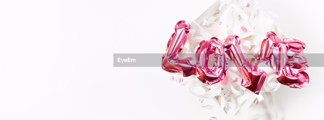 CLOSE-UP OF PINK FLOWER AGAINST WHITE BACKGROUND