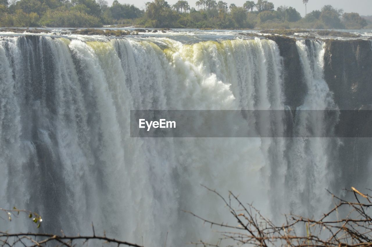 WATERFALL IN A RIVER