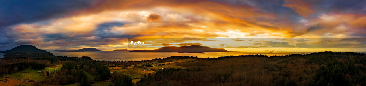 SCENIC VIEW OF DRAMATIC SKY OVER LAND