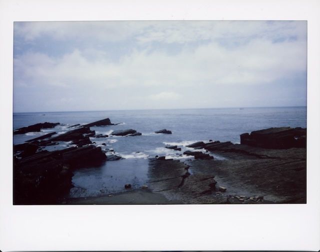 sea, water, sky, horizon, horizon over water, beach, scenics - nature, land, nature, cloud, beauty in nature, no people, ocean, tranquility, art, tranquil scene, coast, day, auto post production filter, outdoors, picture frame, transfer print, environment, travel destinations, rock