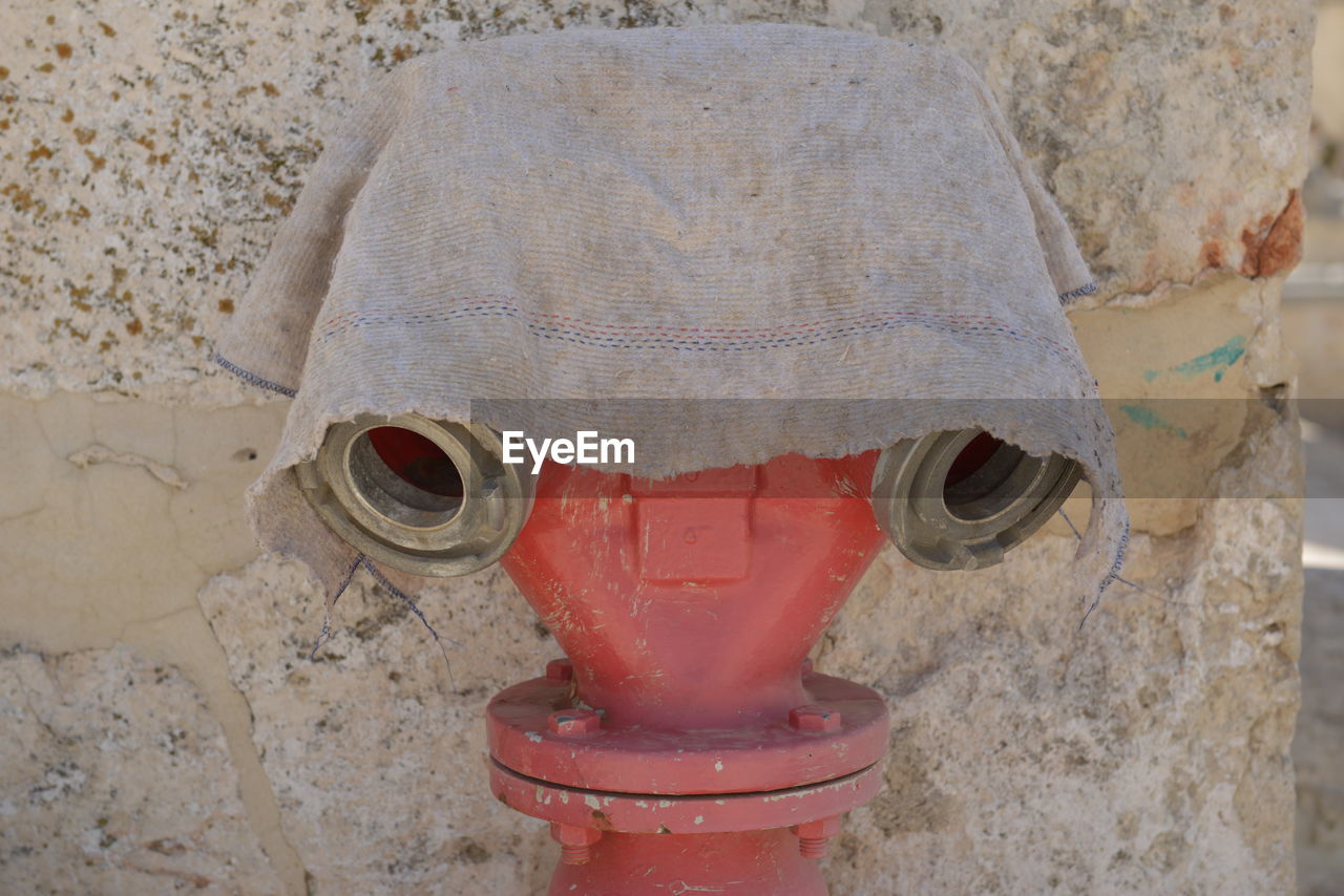 Close-up of fire hydrant