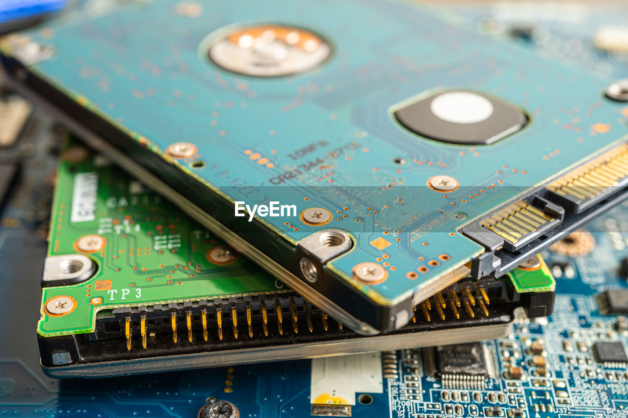close-up of computer