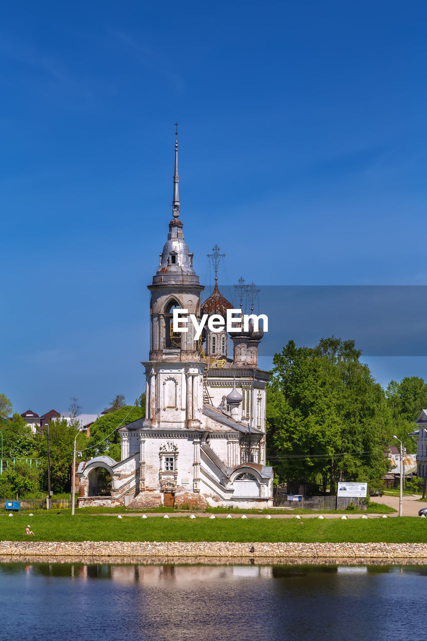 Church of the presentation of the lord in vologda city center, russia