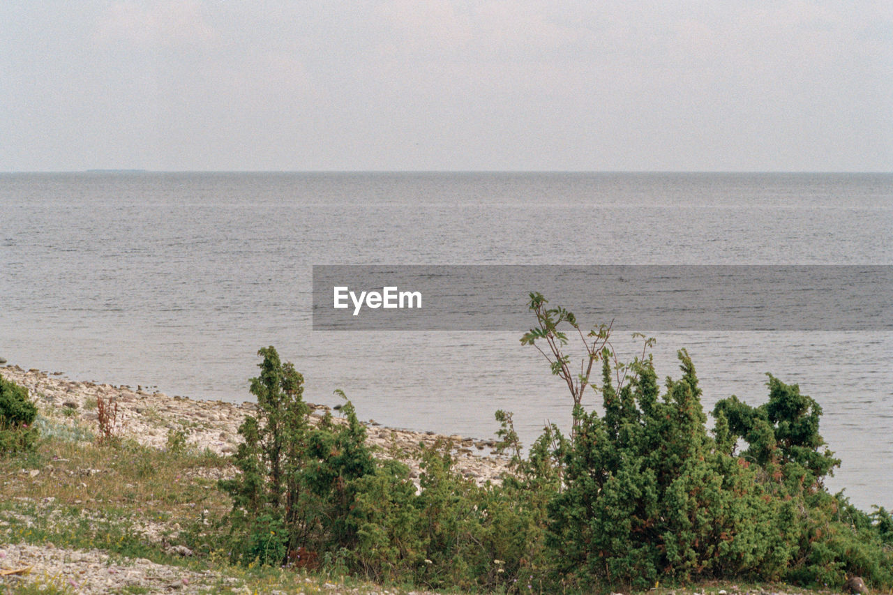 VIEW OF SEA AGAINST SKY