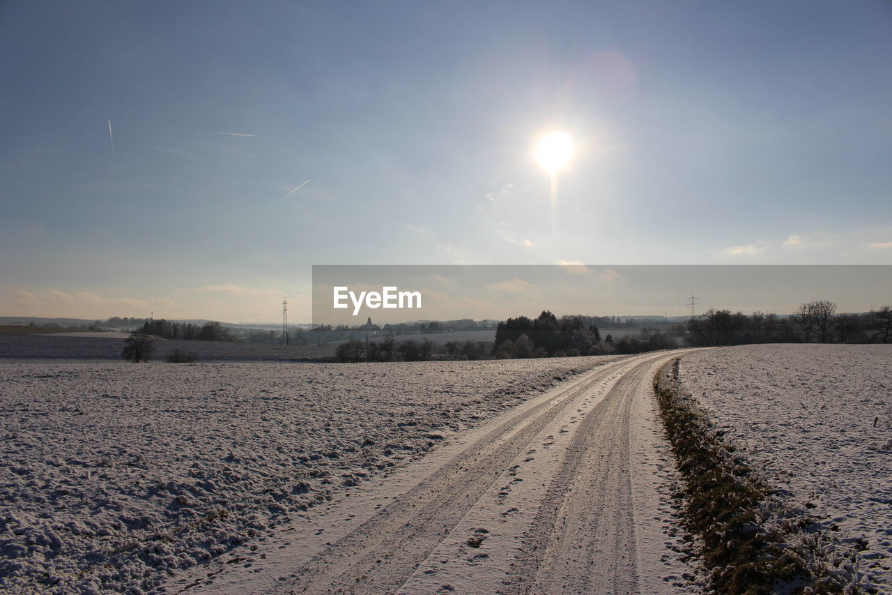 FIELD AGAINST SKY