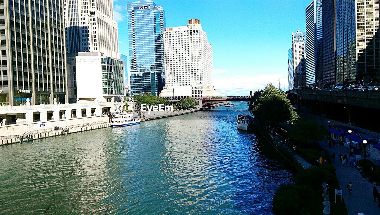 VIEW OF MODERN BUILDINGS IN CITY