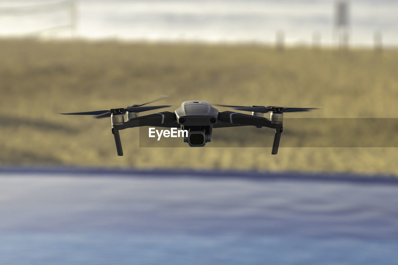 Close-up of drone