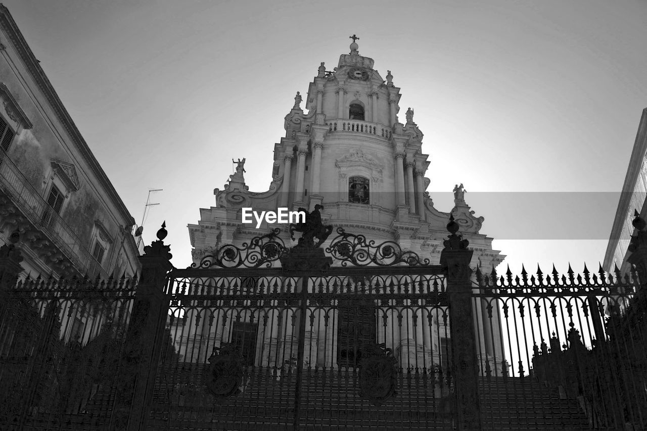 Low angle view of san giorgio cathedral against sky