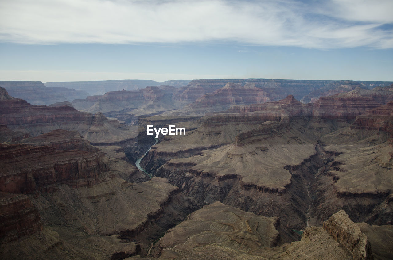 Aerial view of landscape