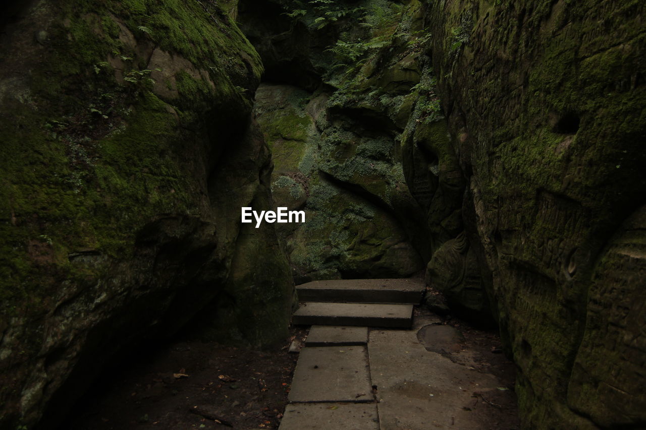 FOOTPATH BY ROCK FORMATION