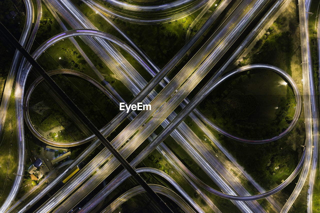 FULL FRAME SHOT OF ILLUMINATED ROAD