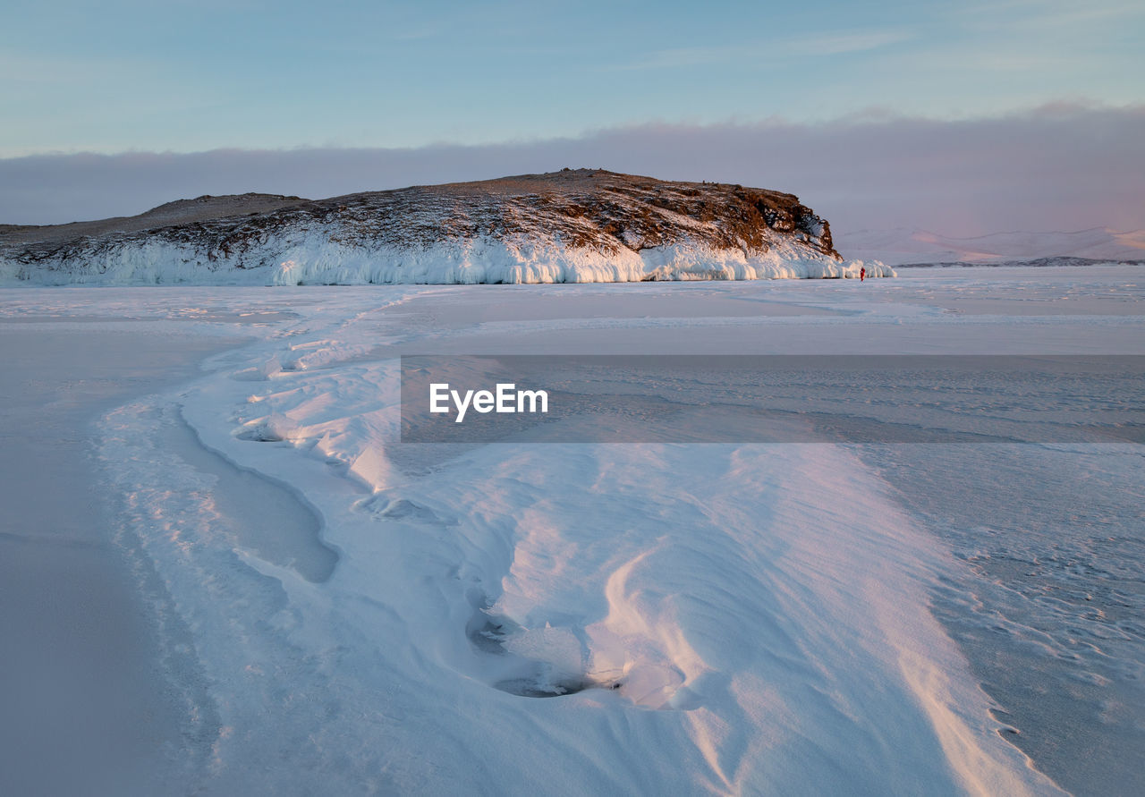 scenic view of beach