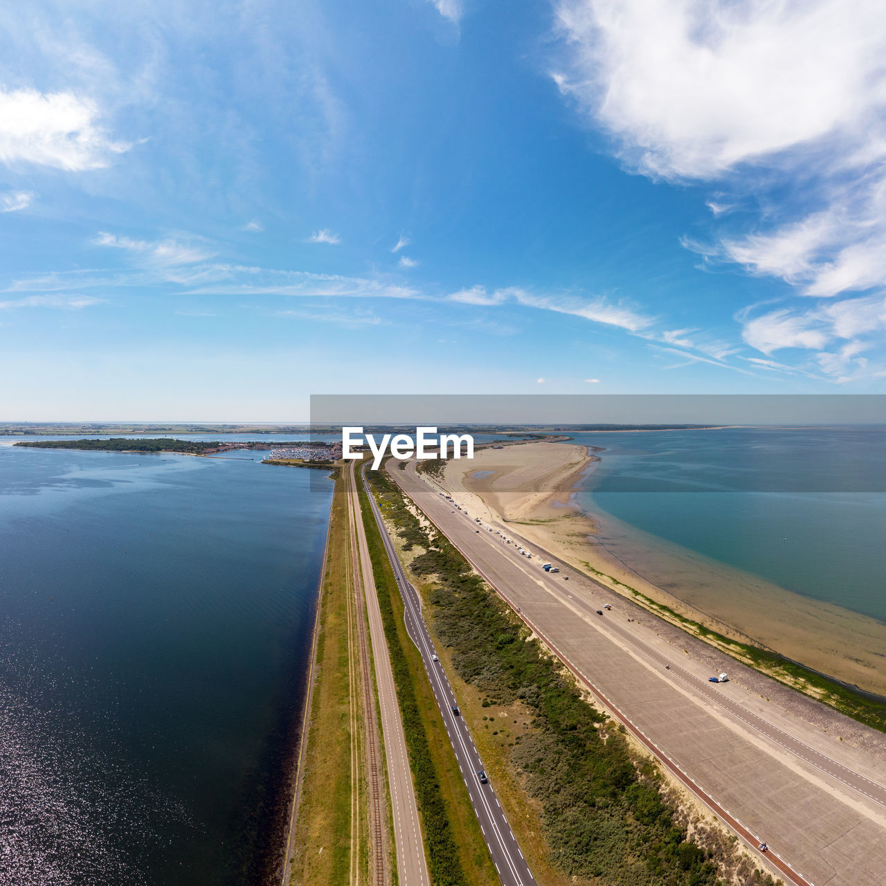 PANORAMIC VIEW OF ROAD AGAINST SKY