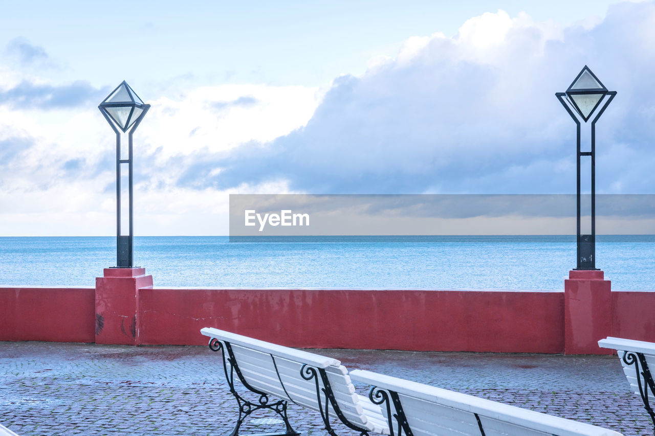 VIEW OF SEA AGAINST SKY