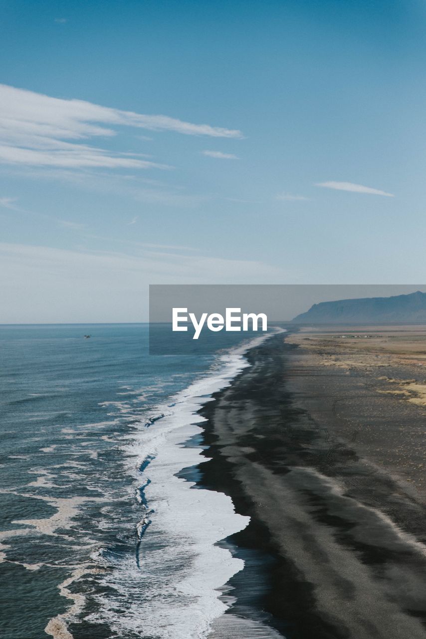 VIEW OF CALM BLUE SEA AGAINST SKY