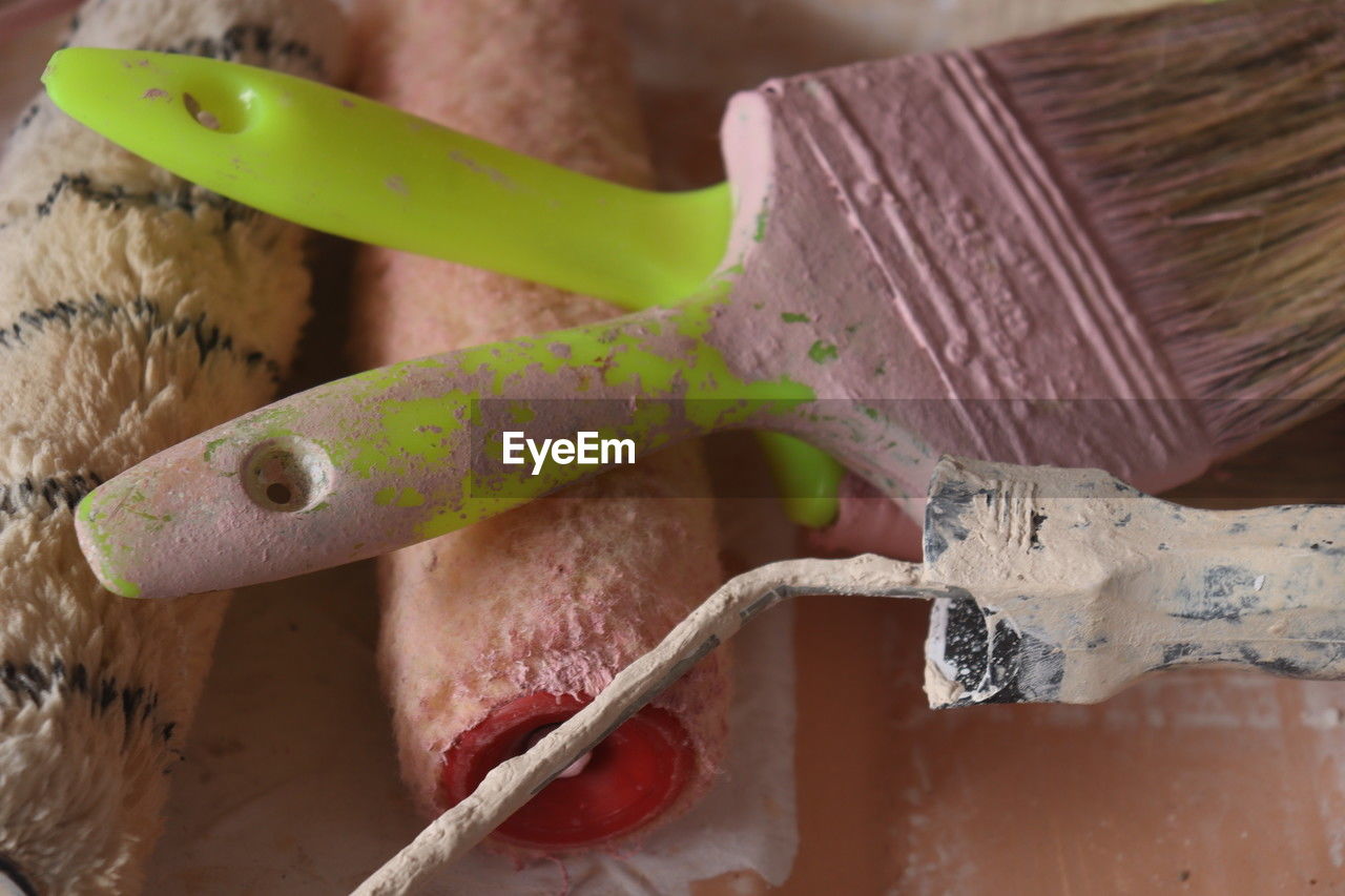 hand, wood, indoors, close-up, pink, food and drink, still life, food