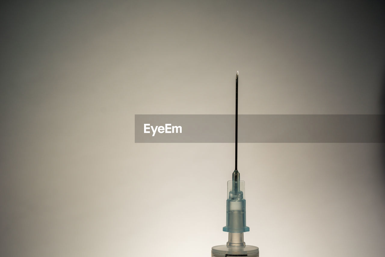 Needle of a syringe - medical equipment