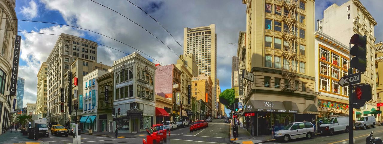 VIEW OF CITY STREET