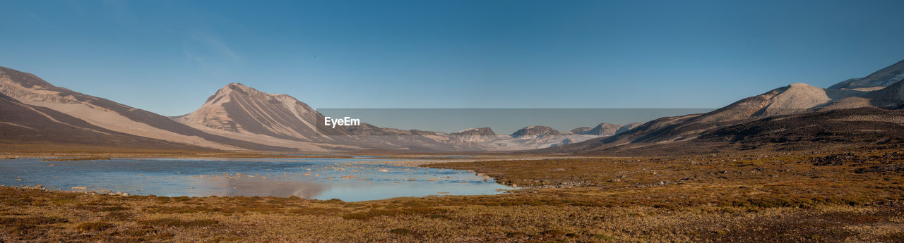 Panoramic landscape from greenland