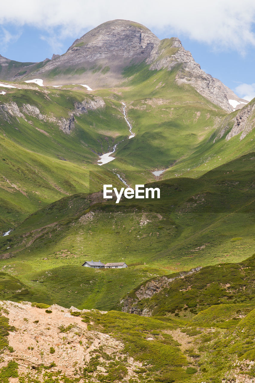 SCENIC VIEW OF MOUNTAIN AGAINST SKY