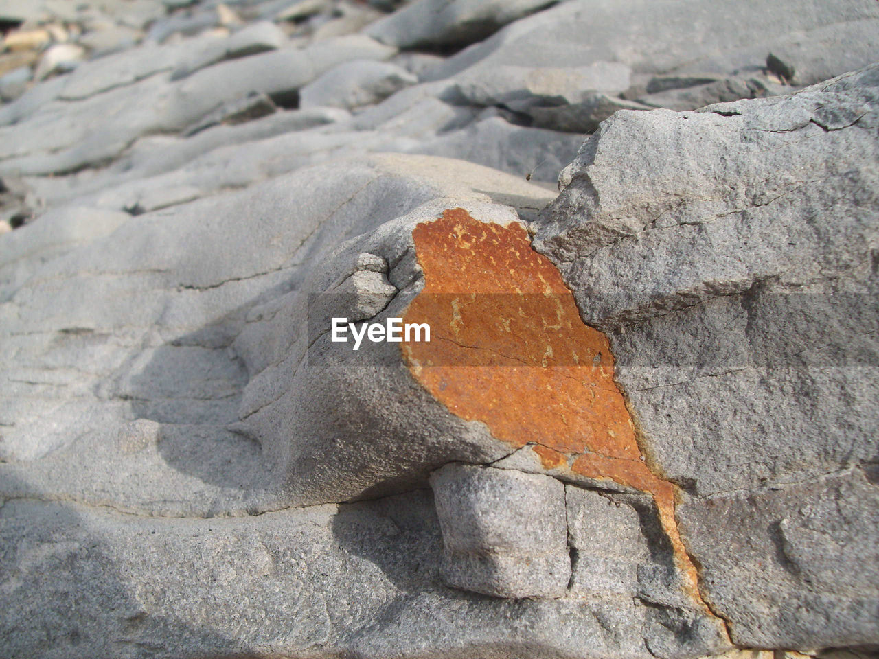 Close-up of stone wall