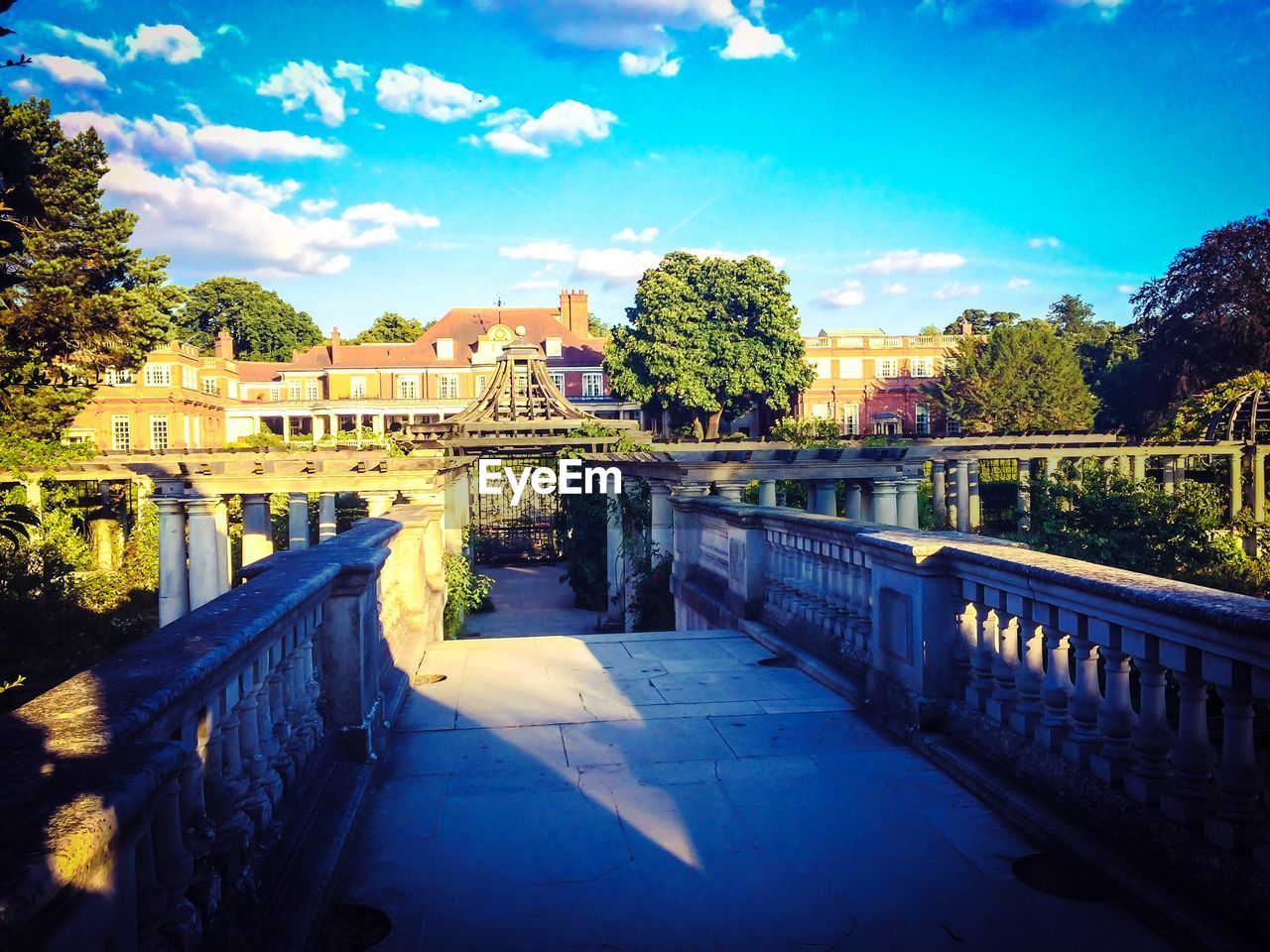 VIEW OF BRIDGE OVER RIVER