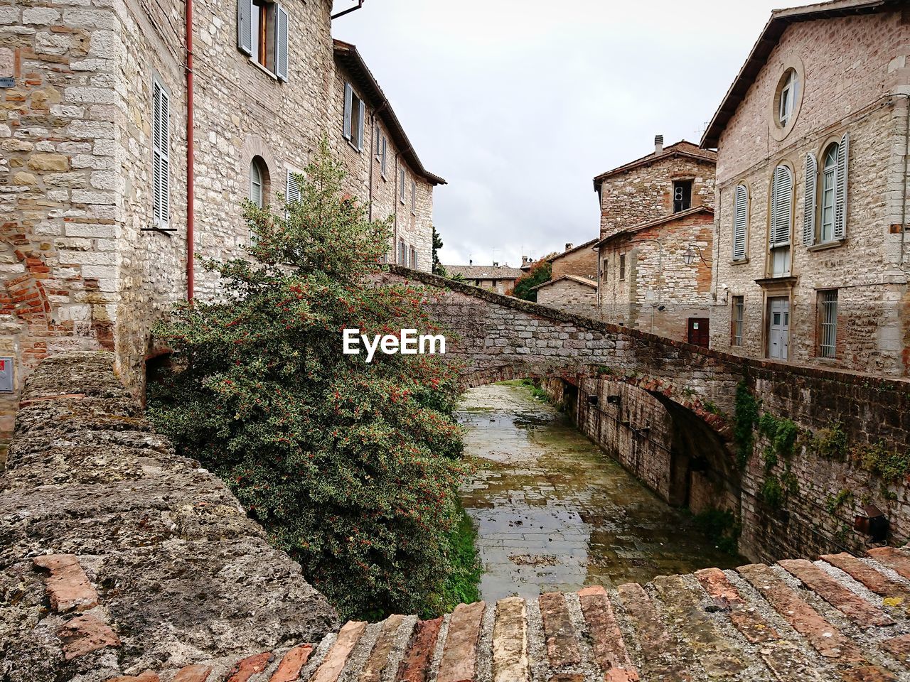 VIEW OF CANAL BY BUILDING