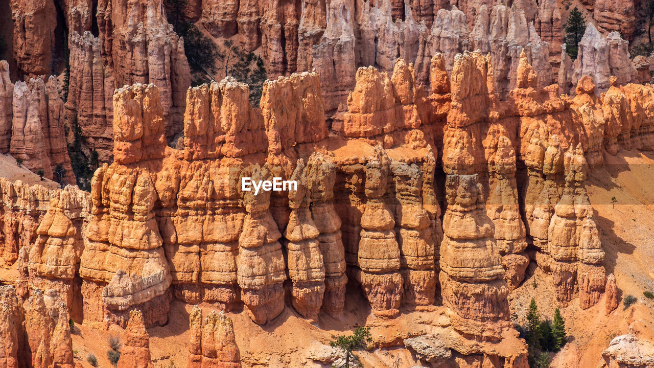 Rock formations