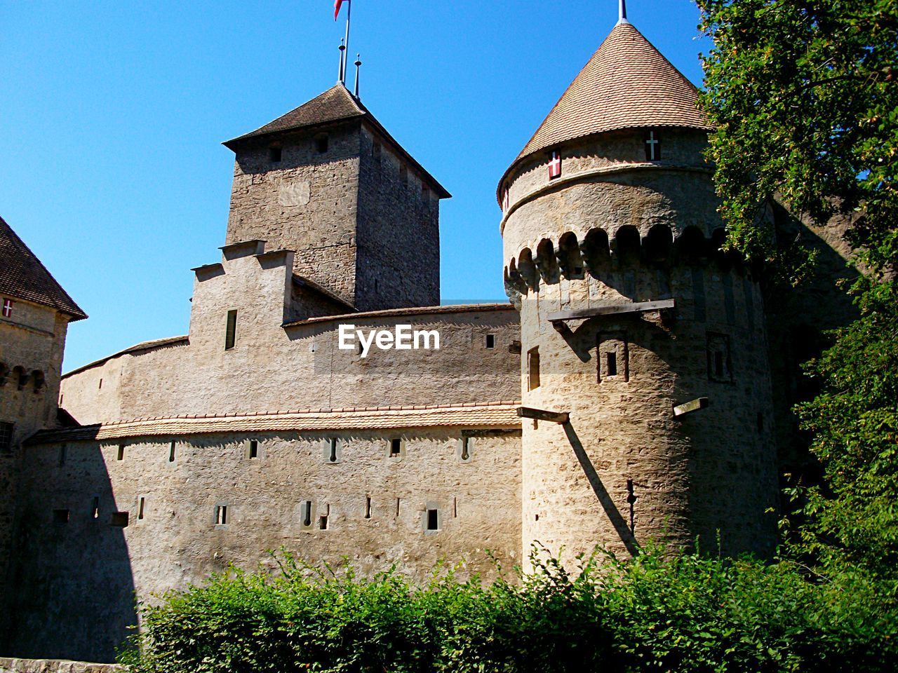 LOW ANGLE VIEW OF A BELL TOWER