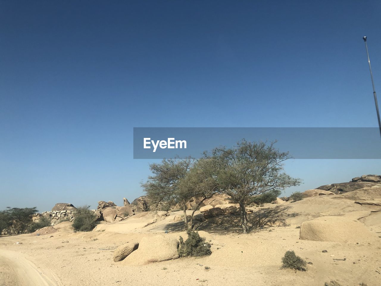 SCENIC VIEW OF LANDSCAPE AGAINST CLEAR SKY