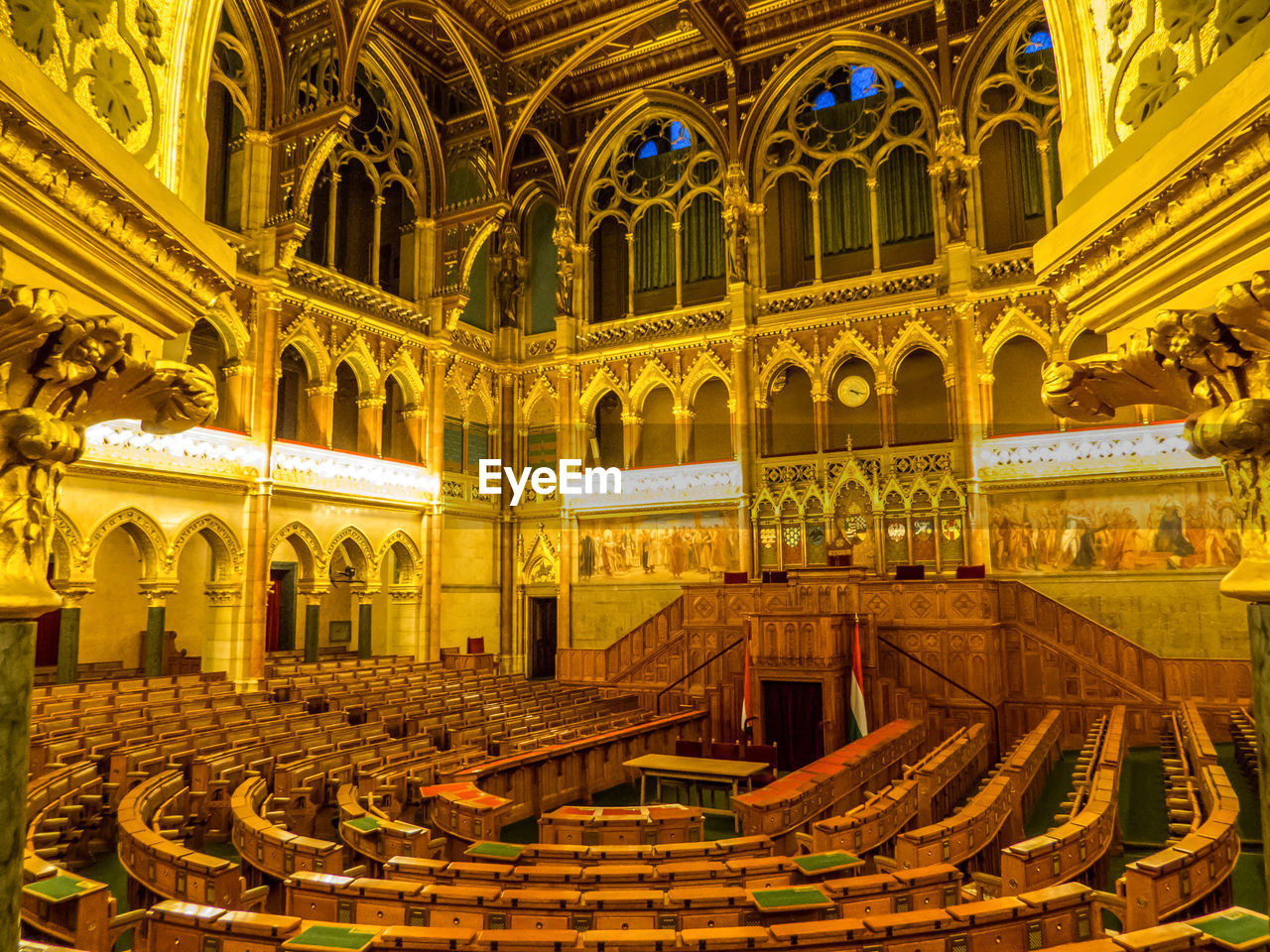 INTERIOR OF HISTORIC BUILDING