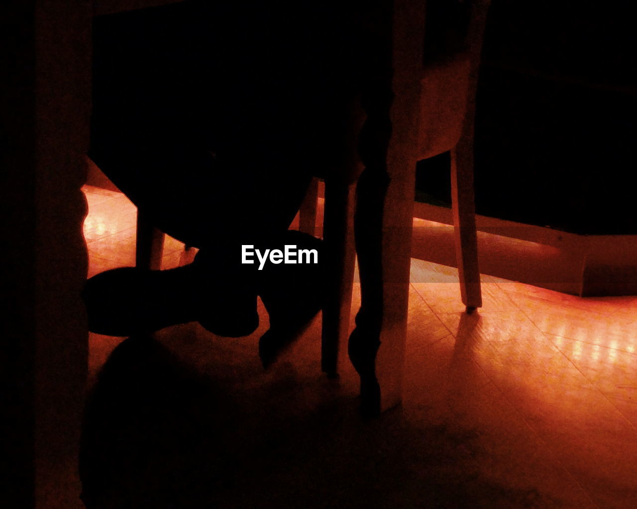SILHOUETTE OF WOMAN