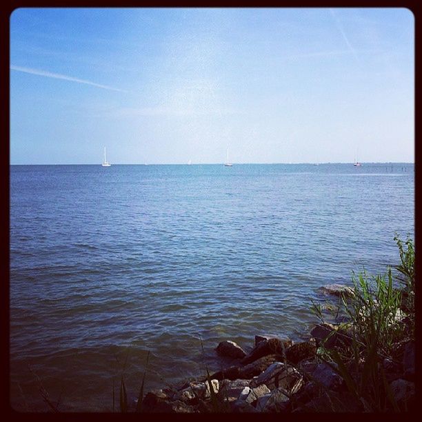 VIEW OF SEA AGAINST SKY