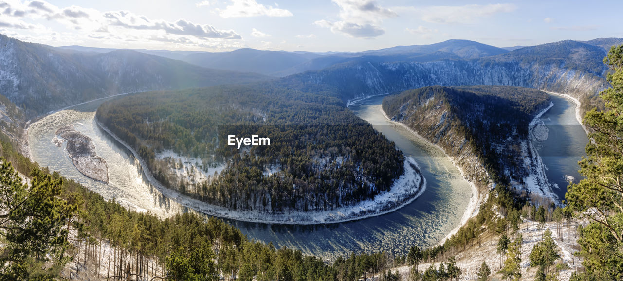 PANORAMIC VIEW OF LANDSCAPE AGAINST SKY