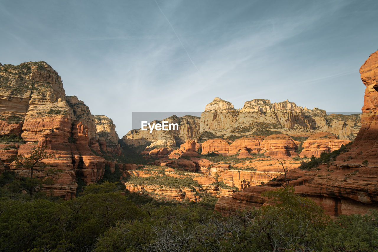 Incredible views from viewpoint above boynton canyon in sedona az.