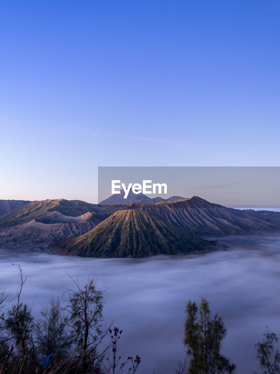 Landscape of mount bromo indonesia