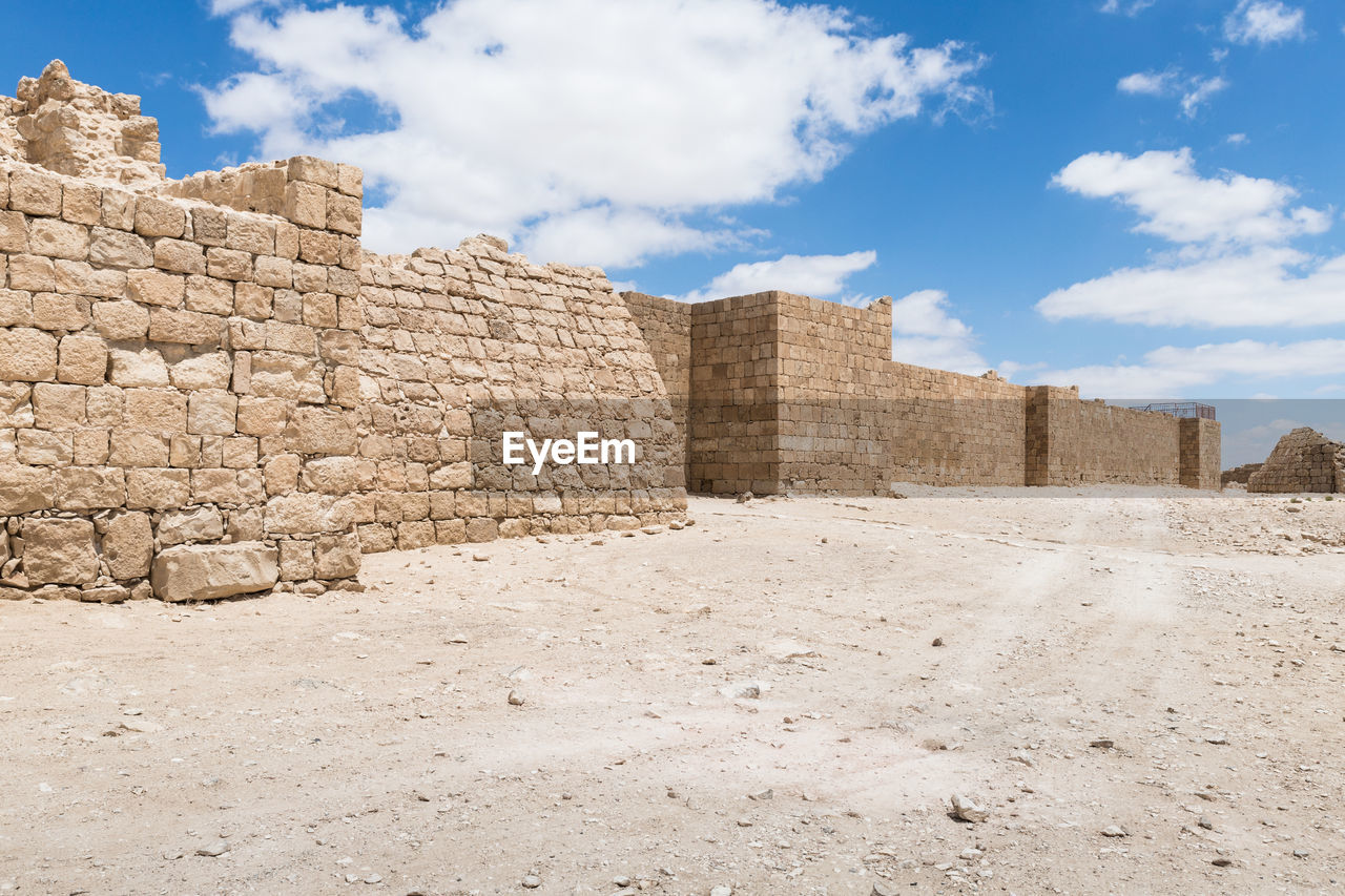 OLD RUINS AGAINST SKY