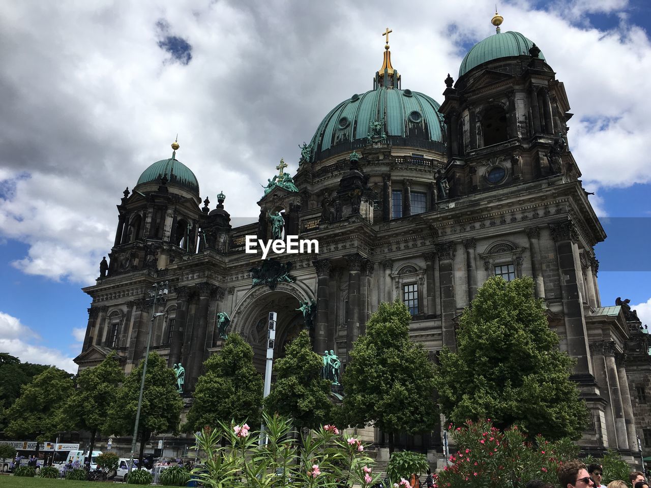 CATHEDRAL AGAINST BUILDINGS