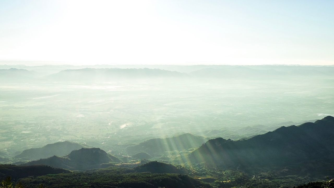 SCENIC VIEW OF MOUNTAIN RANGE AGAINST SKY