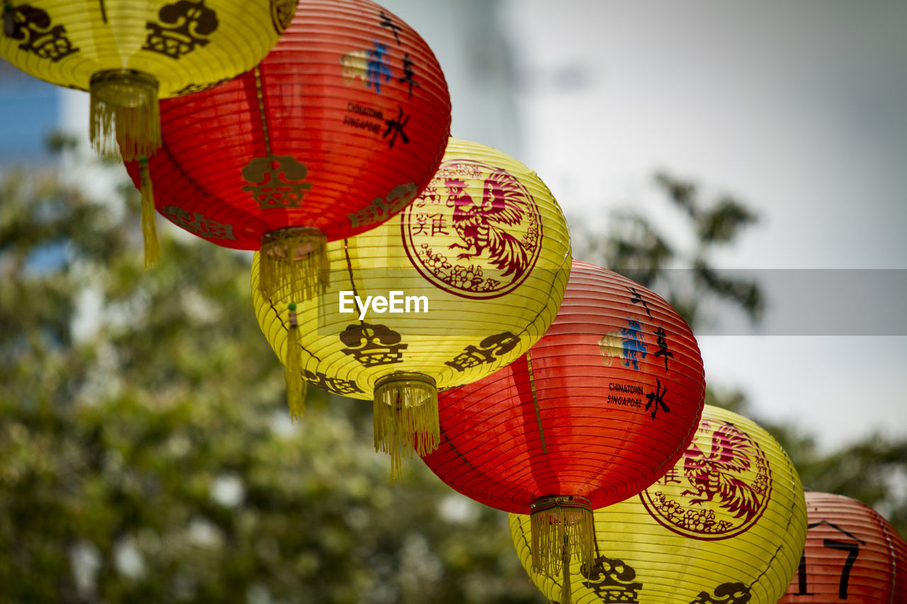 Chinese lanterns in asia