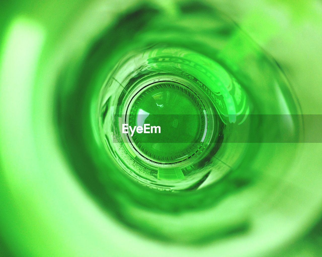 Directly above shot of bottle