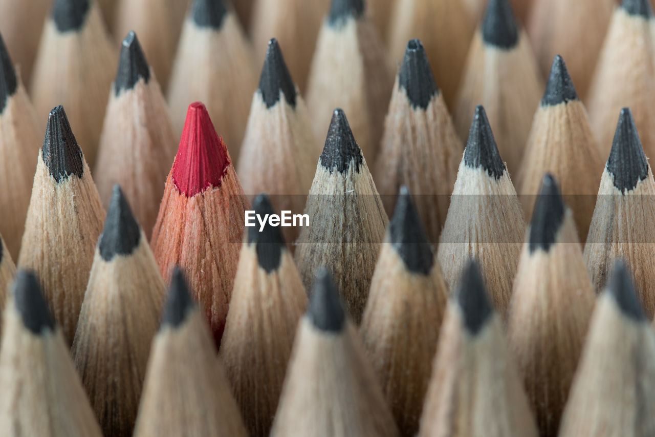 Close-up of pencils