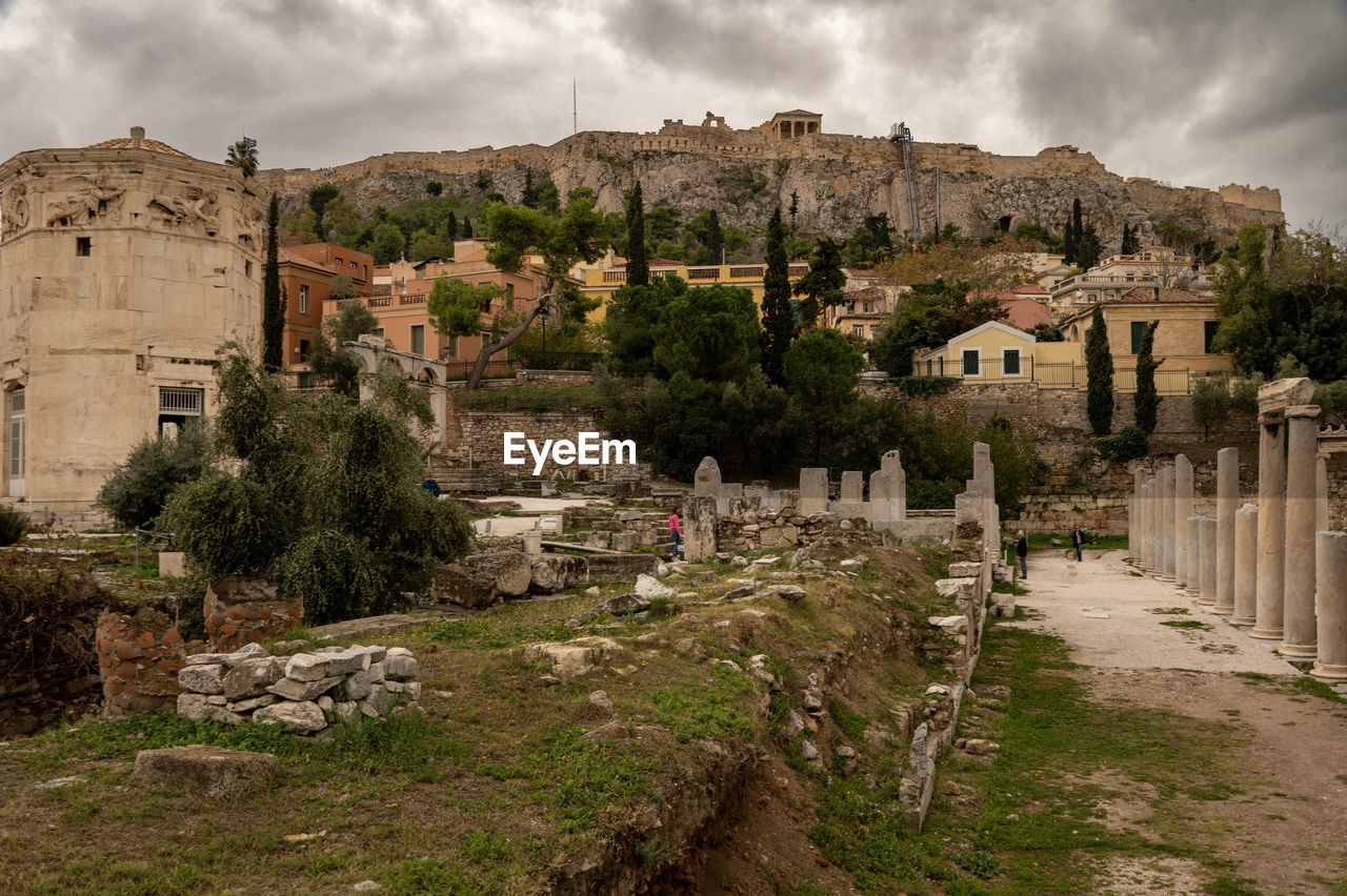 Ruins in athens