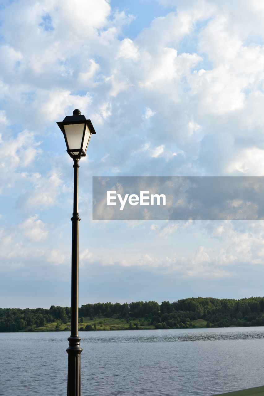 STREET LIGHT AGAINST SKY