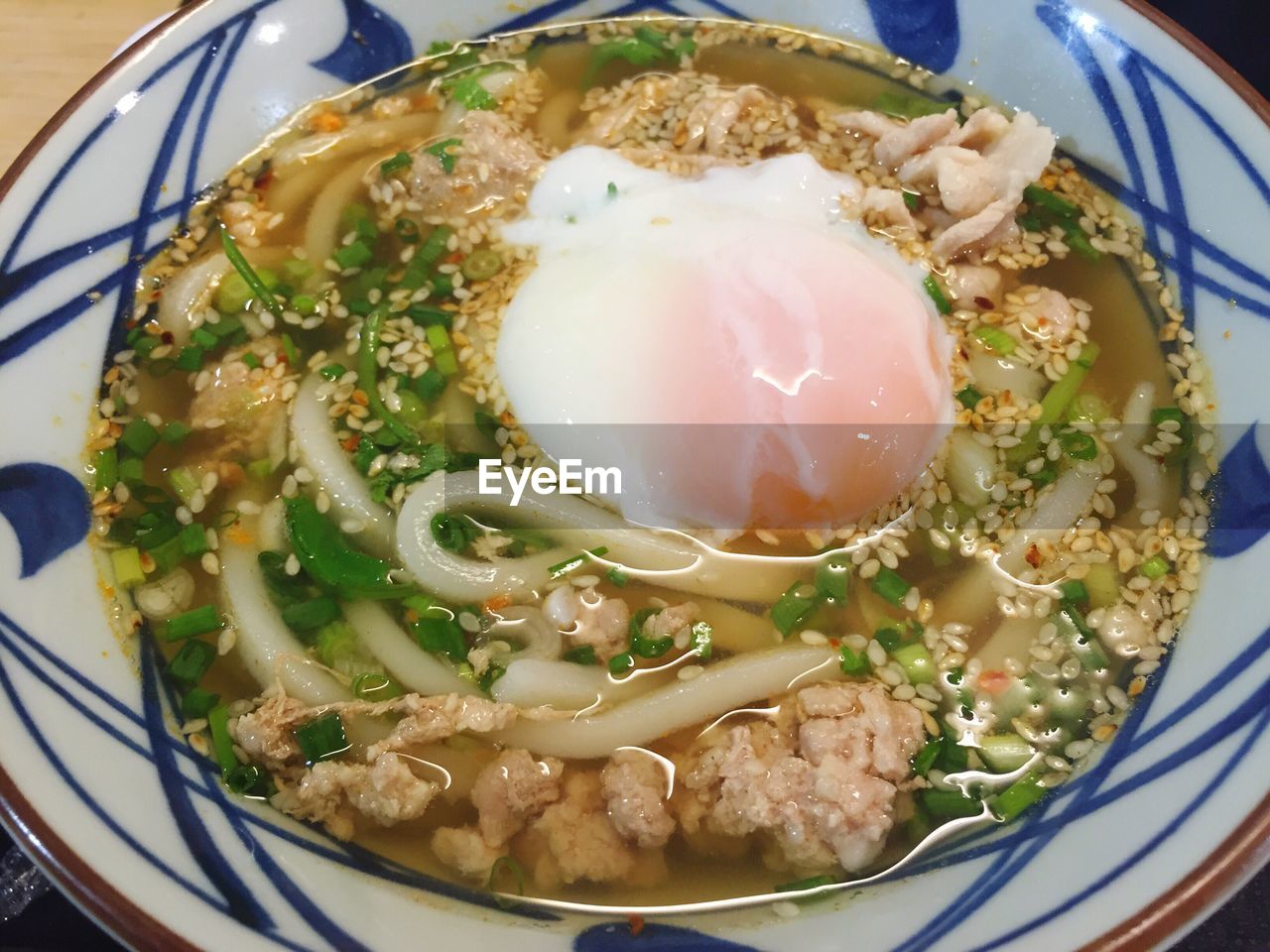 Close-up of food served in plate