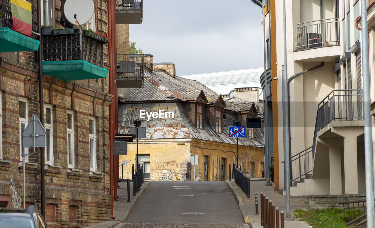 Buildings in city