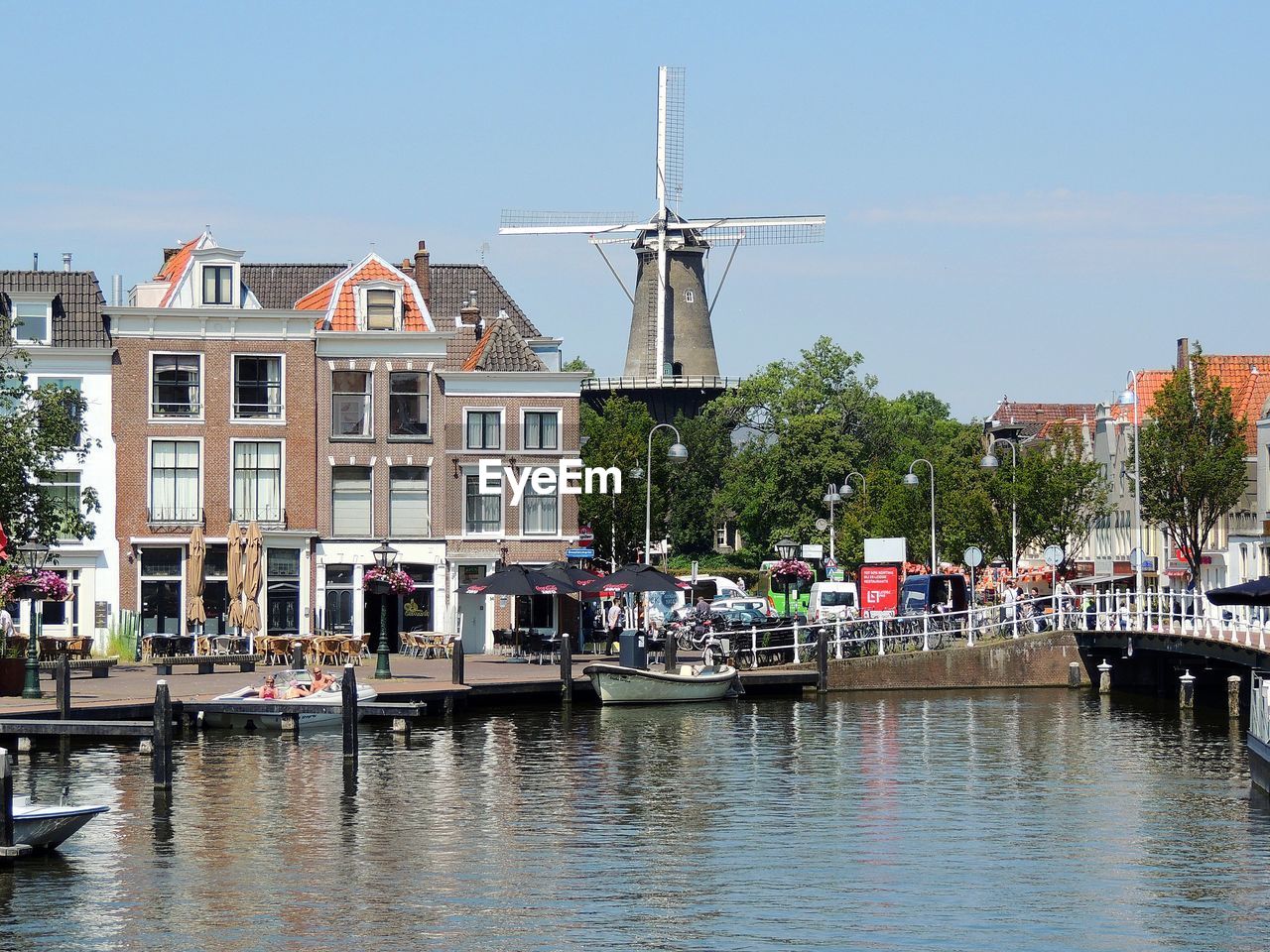  canal and windmill view 