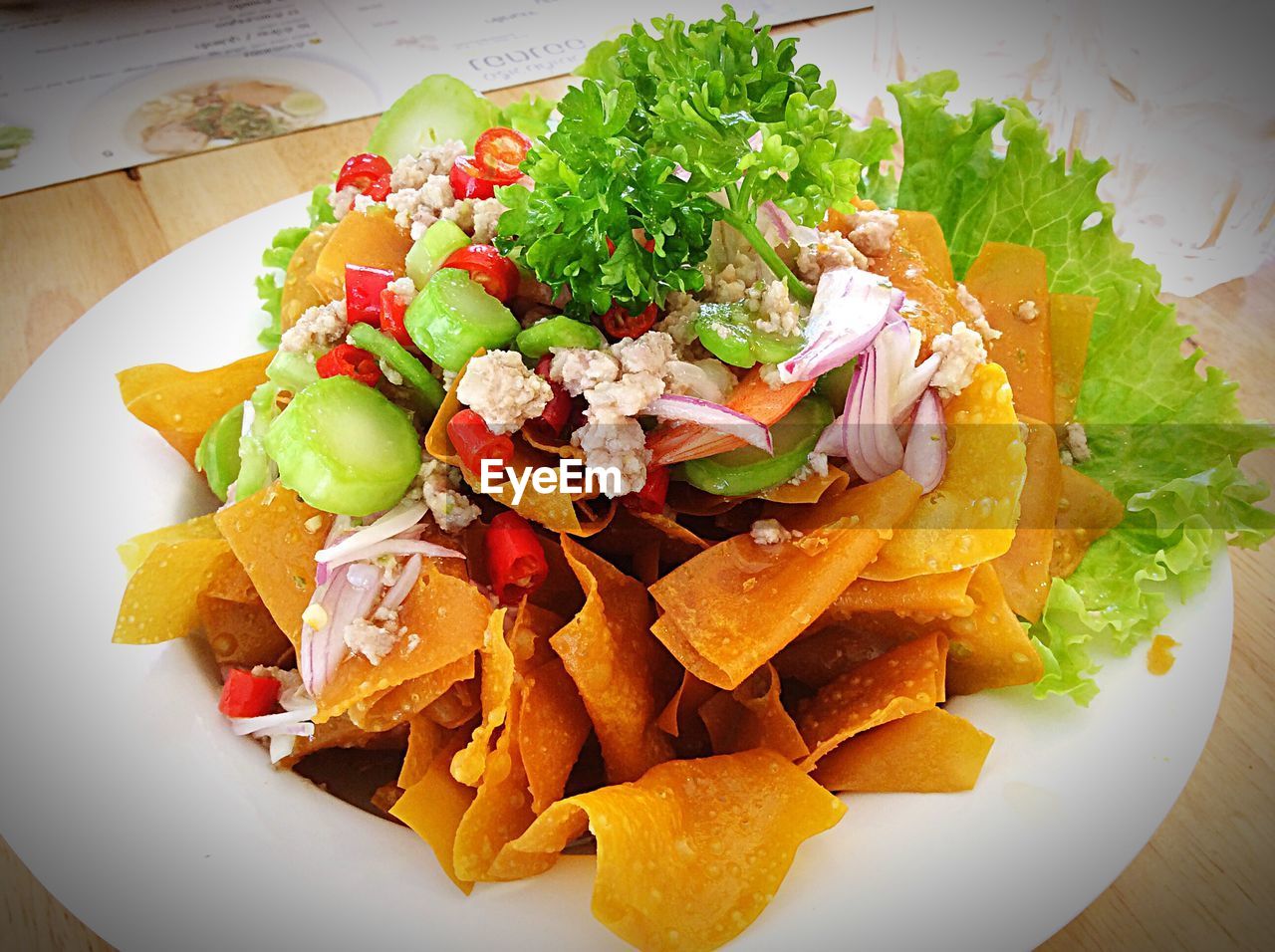 FULL FRAME SHOT OF FOOD IN TRAY