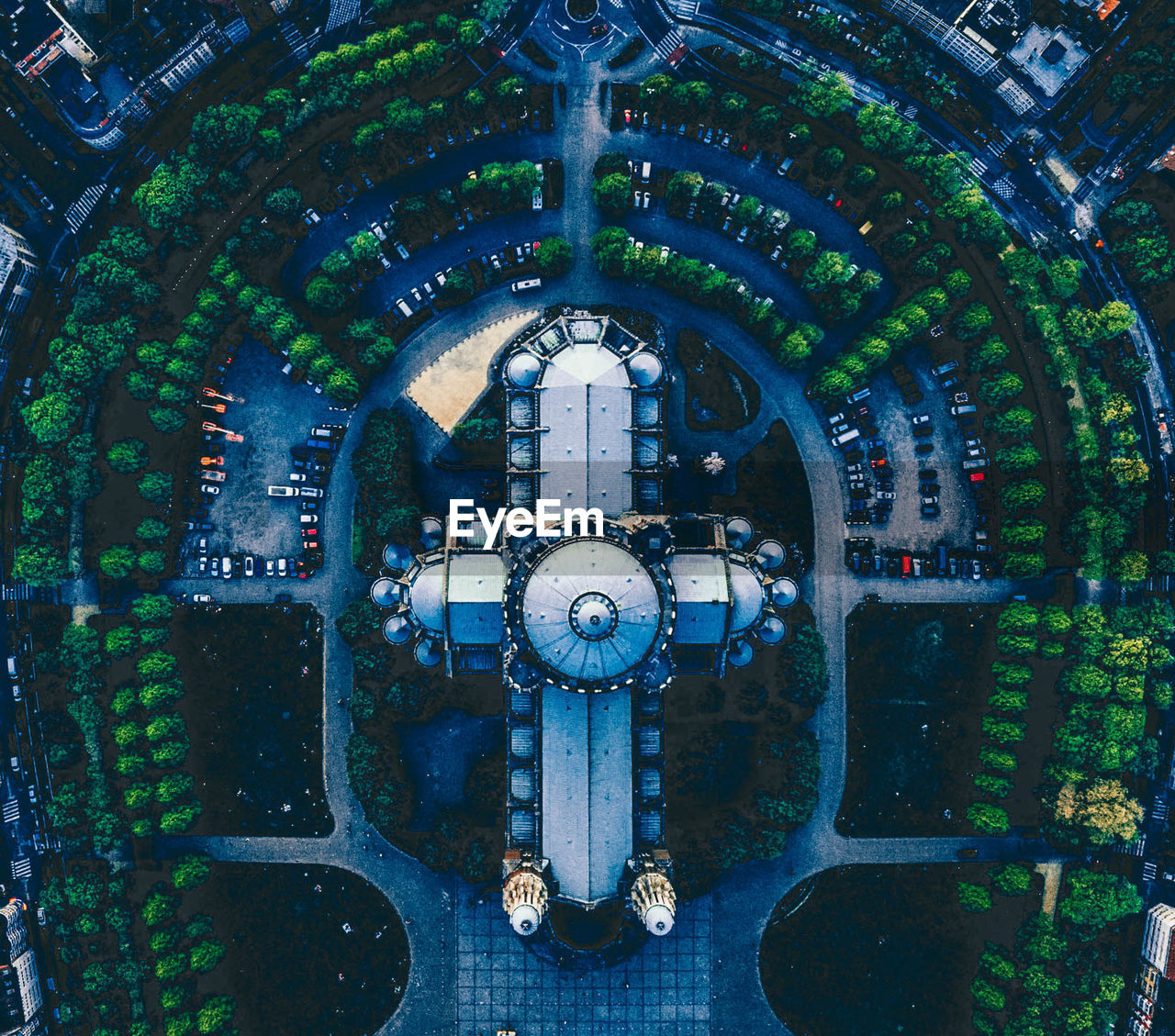 Aerial view of cityscape